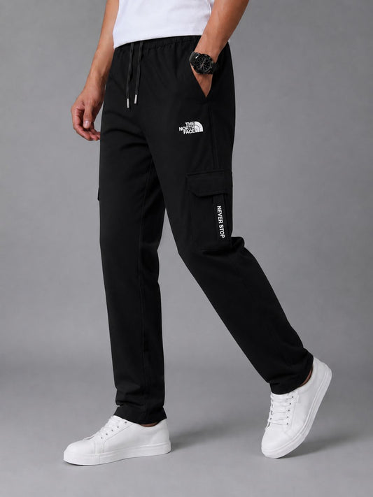 Classic Cargo Track Pant – Black